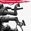 KEMIMOTO Motorcycle Rearview Mirrors Extender Bracket for Sportster S RH 1250 2021-2024 Side Mirror Bracket Mirror Moto Adaptors 3
