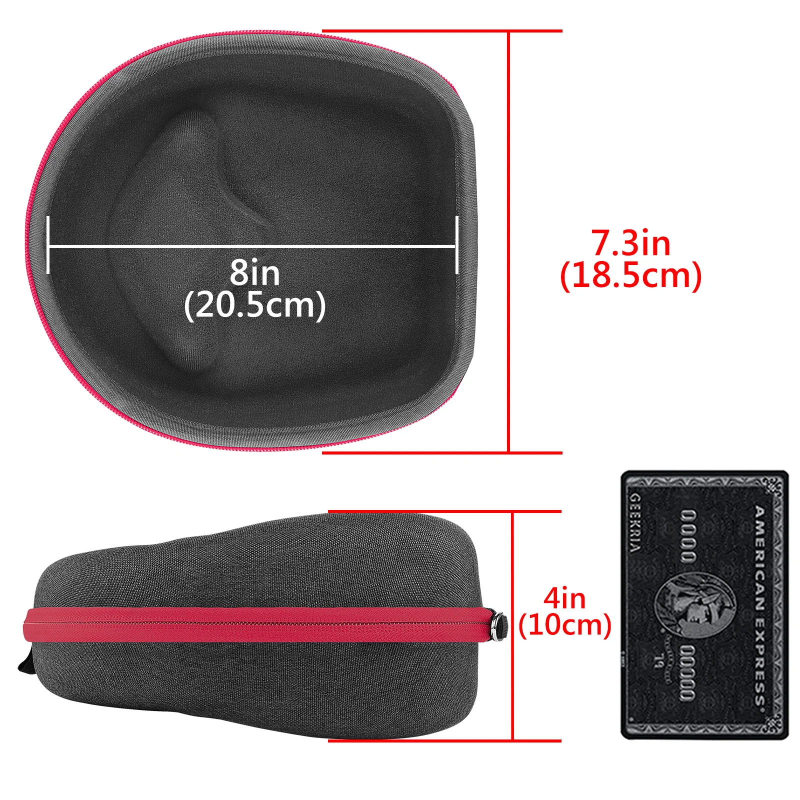 Headphone Case Compatible with Sennheiser ACCENTUM Plus HD598 HD 660S2 HD 660S Case, Replacement Hard Shell Carrying Bag
