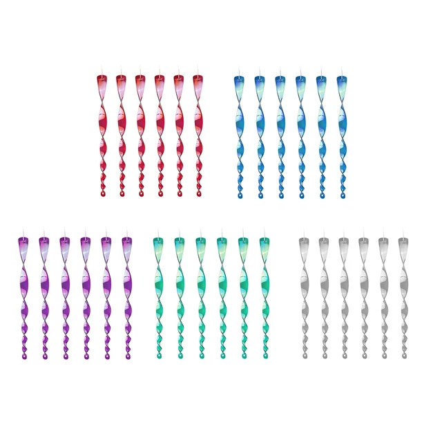 6Db 30 Cm Madártaszító Bot Forgó Rúd -Pálca Fényvisszaverő Spirális Elrettentő Vezérlőelem Ijesztő Eszköz Mezőgazdasági Kertdekoráció