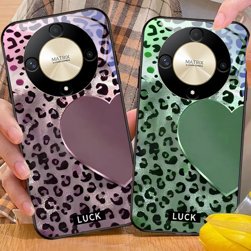 Speckled Love Tempered Glass Phone Case