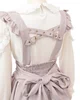 Japanese Liz Mine Mass Production Detachable Suspender Skirt Spring and Autumn Heart Cross Suspender Back Bow Straps Skirt 5