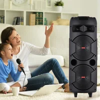 6000W Portable Bluetooth Speaker Sub woofer Heavy Bass Sound System Party Dj Karaoke RGB Light Rechargeable Speaker - Image 6