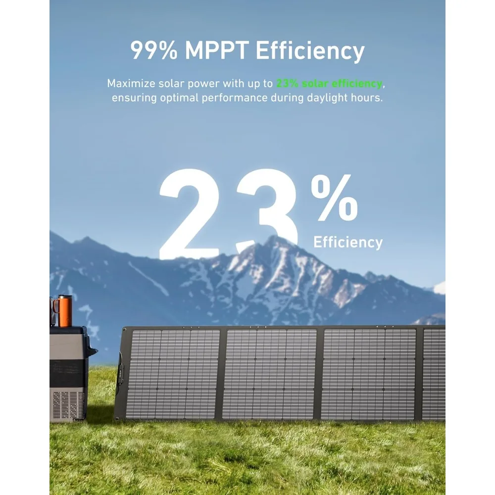 Portable Power Station with 400W Solar Panel,HELIOS 3600W Electric Solar Generator,3686Wh LiFePO4 Battery 4