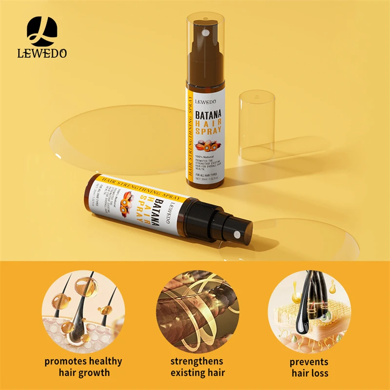 30ml Hair Growth Spray Traction Alopecia batana Hair Essence Repair Damaged Care Serum Anti Break Oil hair treatment oil hair treatment