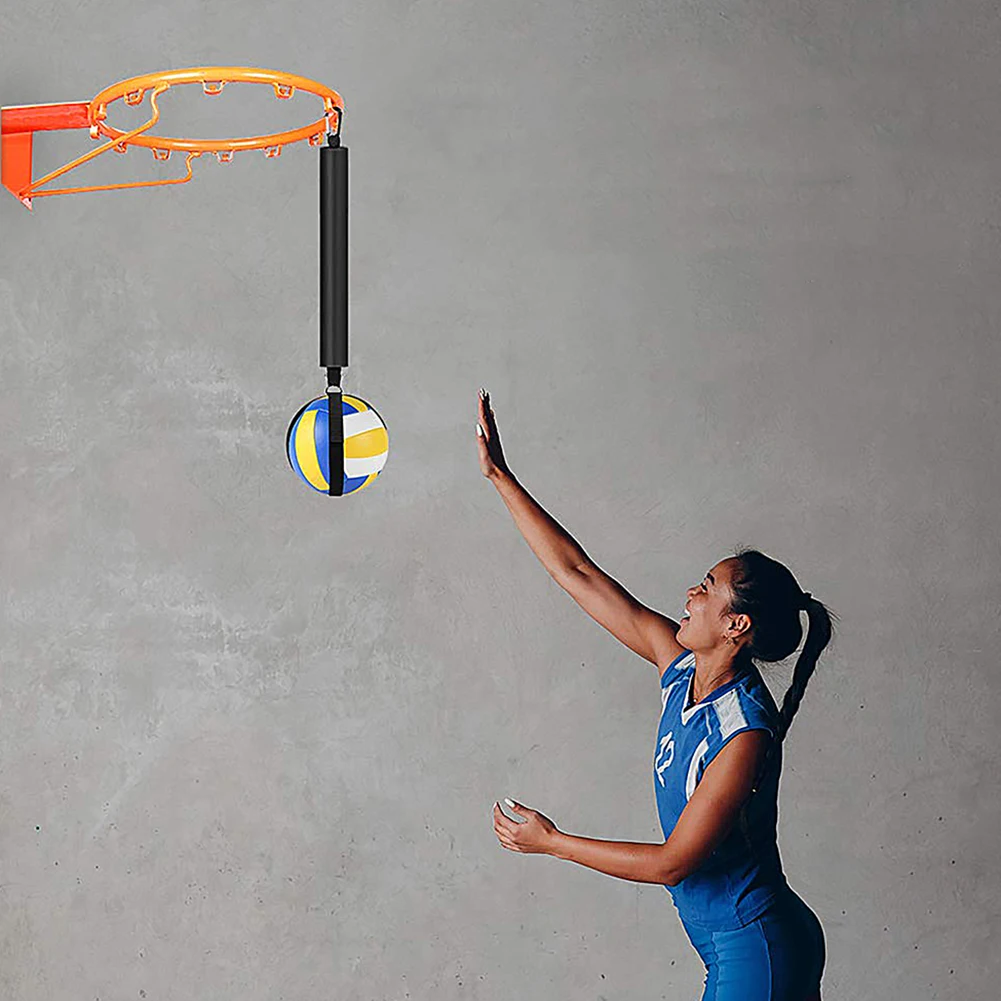 Volleyball Spike Trainer Volleyball Attack Trainer with Adjustable Belt Indoor Outdoor Train Supplies