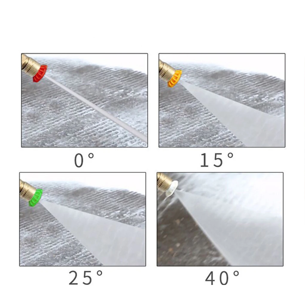 Car Wash Gun Kit High Pressure Washer Metal Water Spray Gun With Non-slip Brass Quick-release Connector Detachable Extension Rod