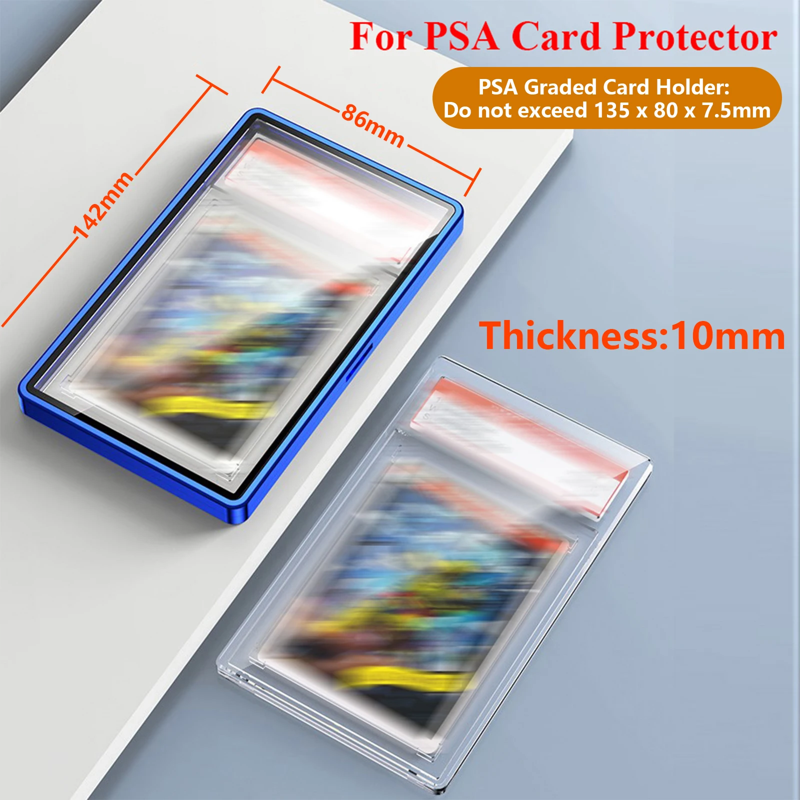 graded card guard psa PSA Red Graded Card Guard – Graded Card Guards main image 0