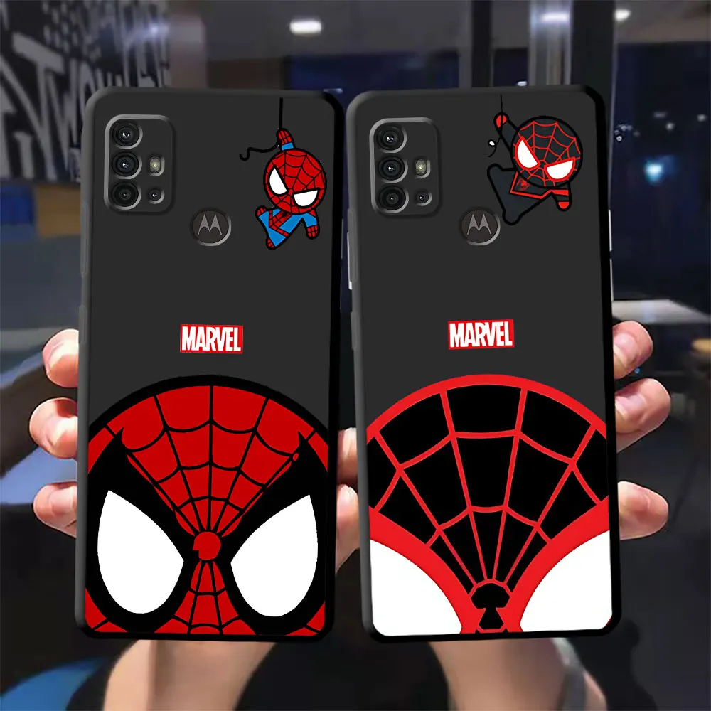 Custodia Per Motorola Moto Edge 30 40 Pro Edge 20 Lite Edge 30 Neo One Fusion Plus Edge 20 Pro Edge Marvel Cute Spider Man Cover