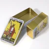 The Rider Tarot with Tin Box Tarot Cards Gilded Edge with Paper Guidebook Oracle Tarot Game Deck Party Astrology Cards Oracle 3