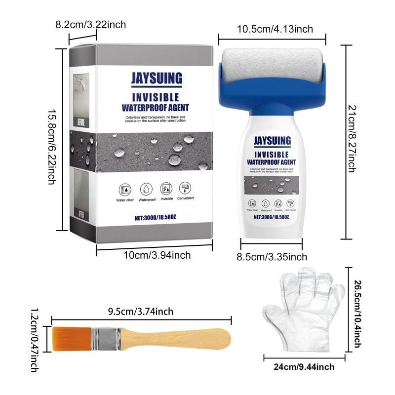 

Invisible Waterproof Agent Leakage Resistant Coating Agent Waterproof Insulating Sealant for Reapir Tile Wall Roof Wood