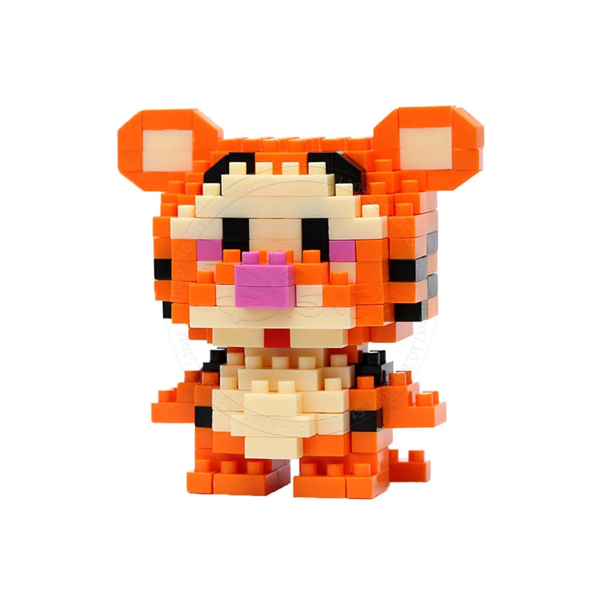 ステッチディズニープリンセスエルザリナベルビルディングブロックミッキーマウスアヒルミニアクションフィギュアブロック組み立てるおもちゃレンガキッズギフト