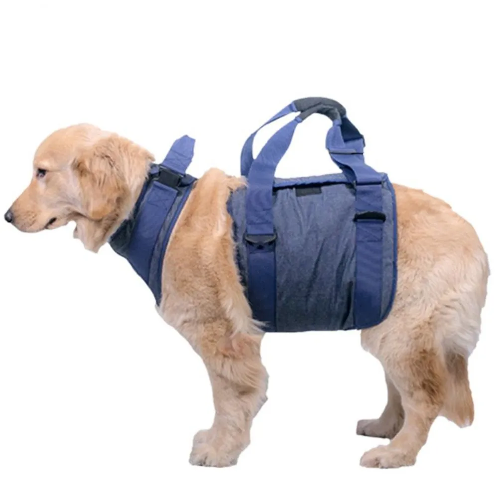 

Pet Walking Aid with Handle Dog Carrier Dog Leg Disability Injury Full Body Support Sling Outdoor Senior Dog Safety Aid Belt