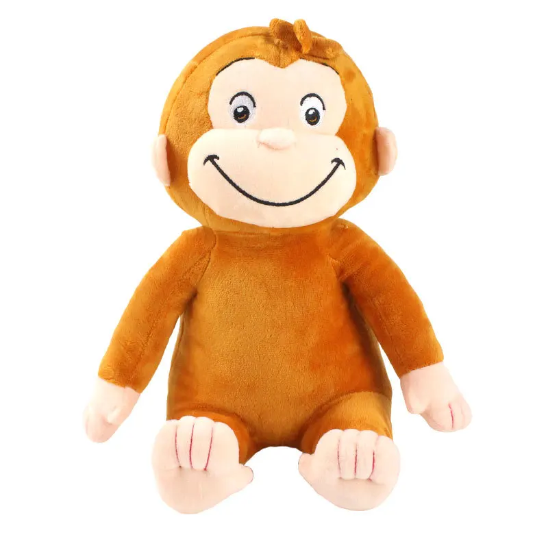 

Creative Doll Curious Monkey Cute Pet George Stuffed Toy Doll Birthday Gift