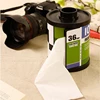 Creative Film Roller Paper Towel Box Tissue Dispenser Desktop Tissues Holder For Home Office Decorative Tissue Box Holder 2