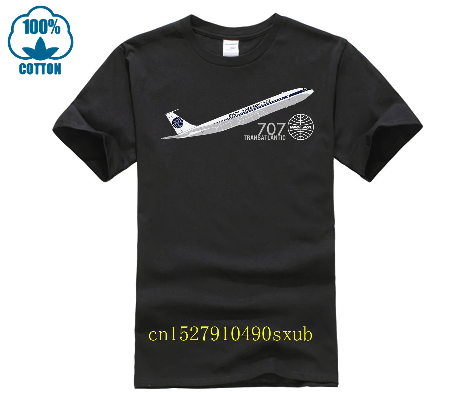 Boeing 737 747 777 T-Shirt Per Ragazze T-Shirt Per Uomo Nuovo Arrivo T-Shirt Stampata T-Shirt In Cotone Maglietta Rock Maglietta Nera A0107
