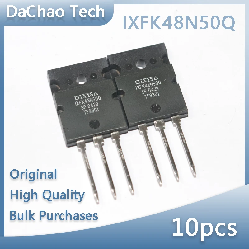 

10 шт. IXFK48N50Q 500 В 48A IXYS полевой МОП-транзистор TO-264 оригинальный новый