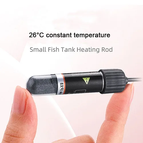 작은 물고기 탱크 26 °C 일정한 온도 수족관 히터 수중 온도조절기 히터 10W 용 USB 미니 수족관 히팅로드 2