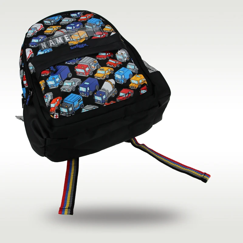Australian original Smiggle hot-selling children's schoolbag boy cool car schoolbag classic primary school backpack 14 inches 6