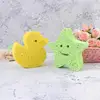 3 Pcs Children's Bath Sponge Sponges Body Wash Bathing Cute Frosted Wood Pulp Baby Shower Wood Pulp Cellulose Scrubber for Tools 3