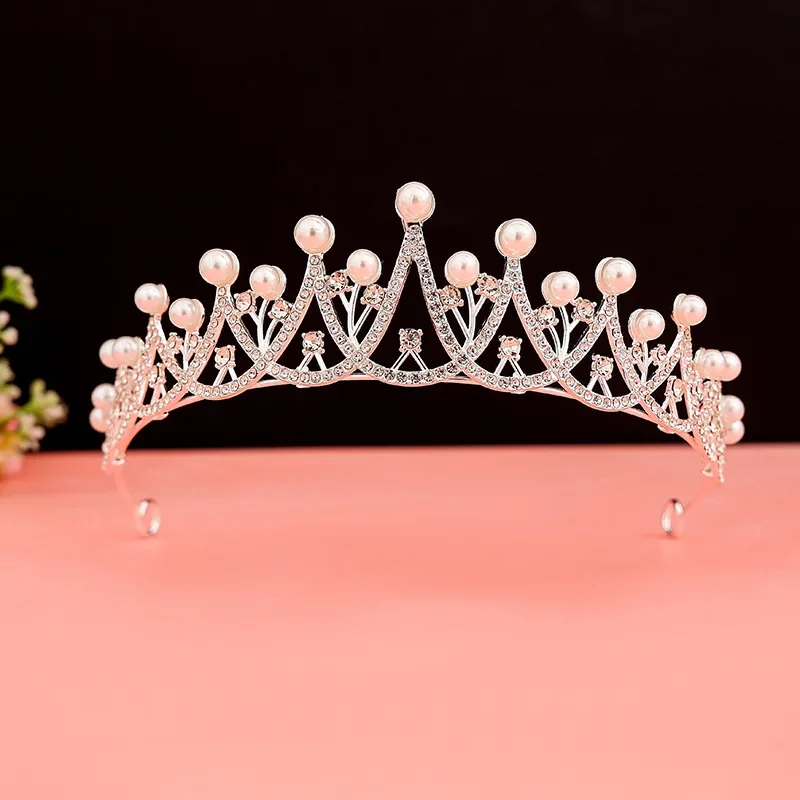 신부 왕관 쥬얼리 진주, 어린이 헤어밴드 공연, 머리 빗, 왕 생일, 왕관, 웨딩..