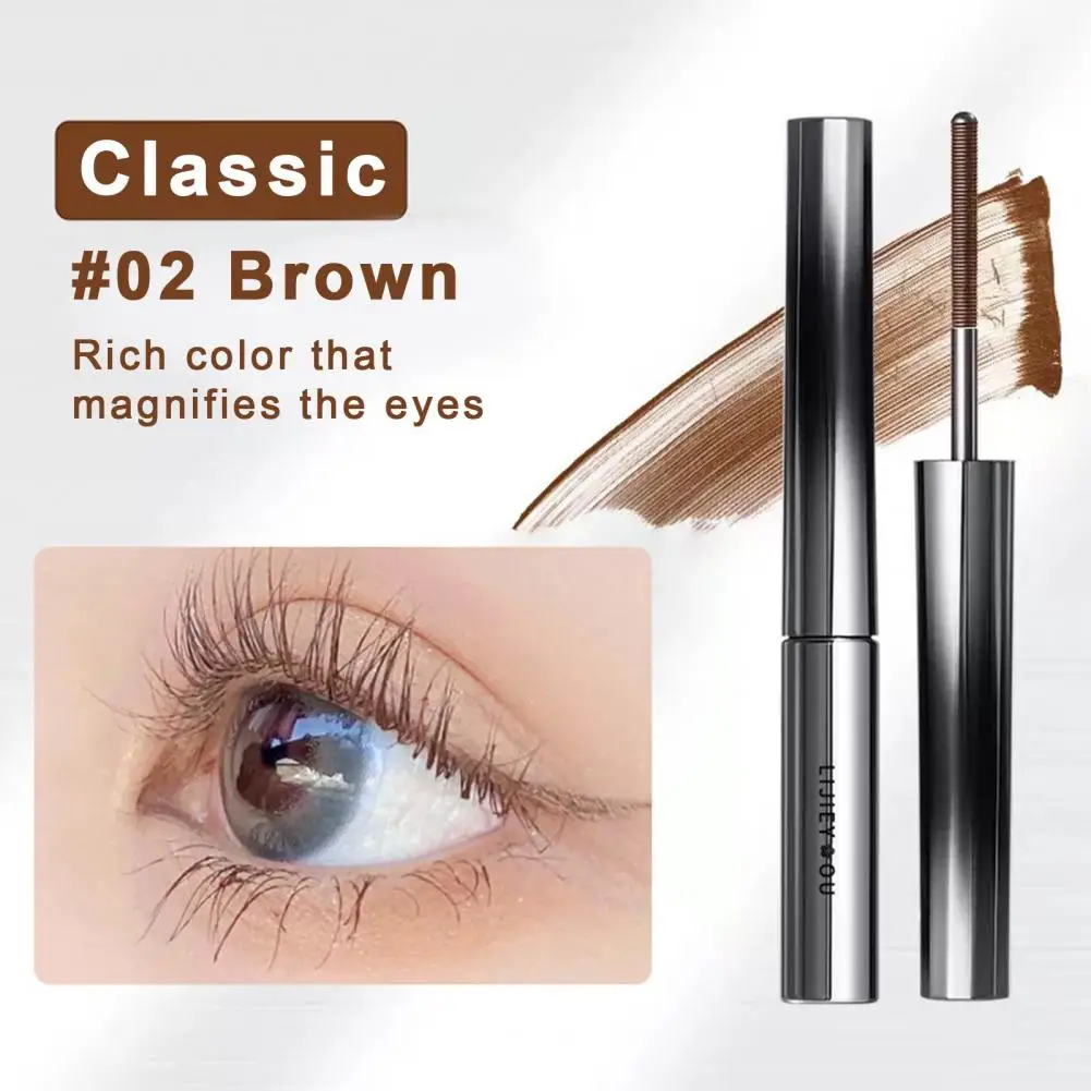3D Curling Lash Mascara Non-Smudge Long Lasting Extension Eyelashes Setting Waterproof Liquid Mascara Makeup Tool