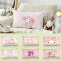 Cartoon My Melody Pillow Covers Cartoon Sofa Decorative Home Double-sided Printing Short Plush Cute Cushion Cover 1