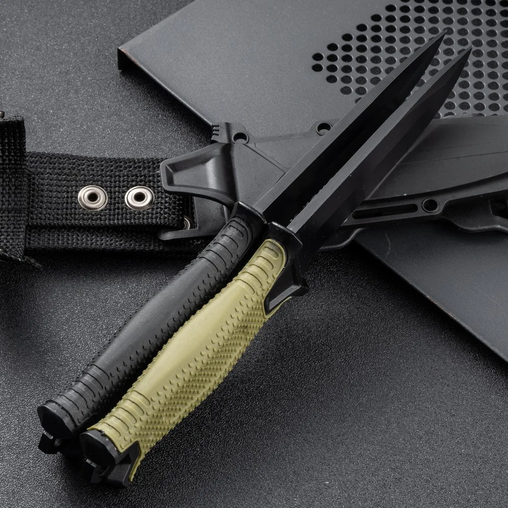 Stainless Steel Outdoor Survival Knife Fixed Blade Knife Military Training High Quality Camping Tactical Pocket EDC Tool Knives 5