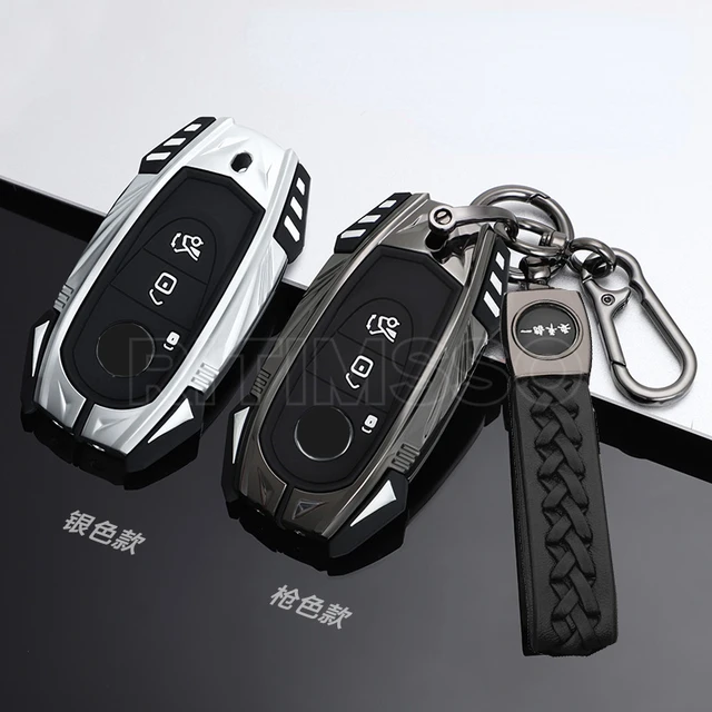 New Metal Car Remote Key Case Cover Shell For Mercedes Benz C S