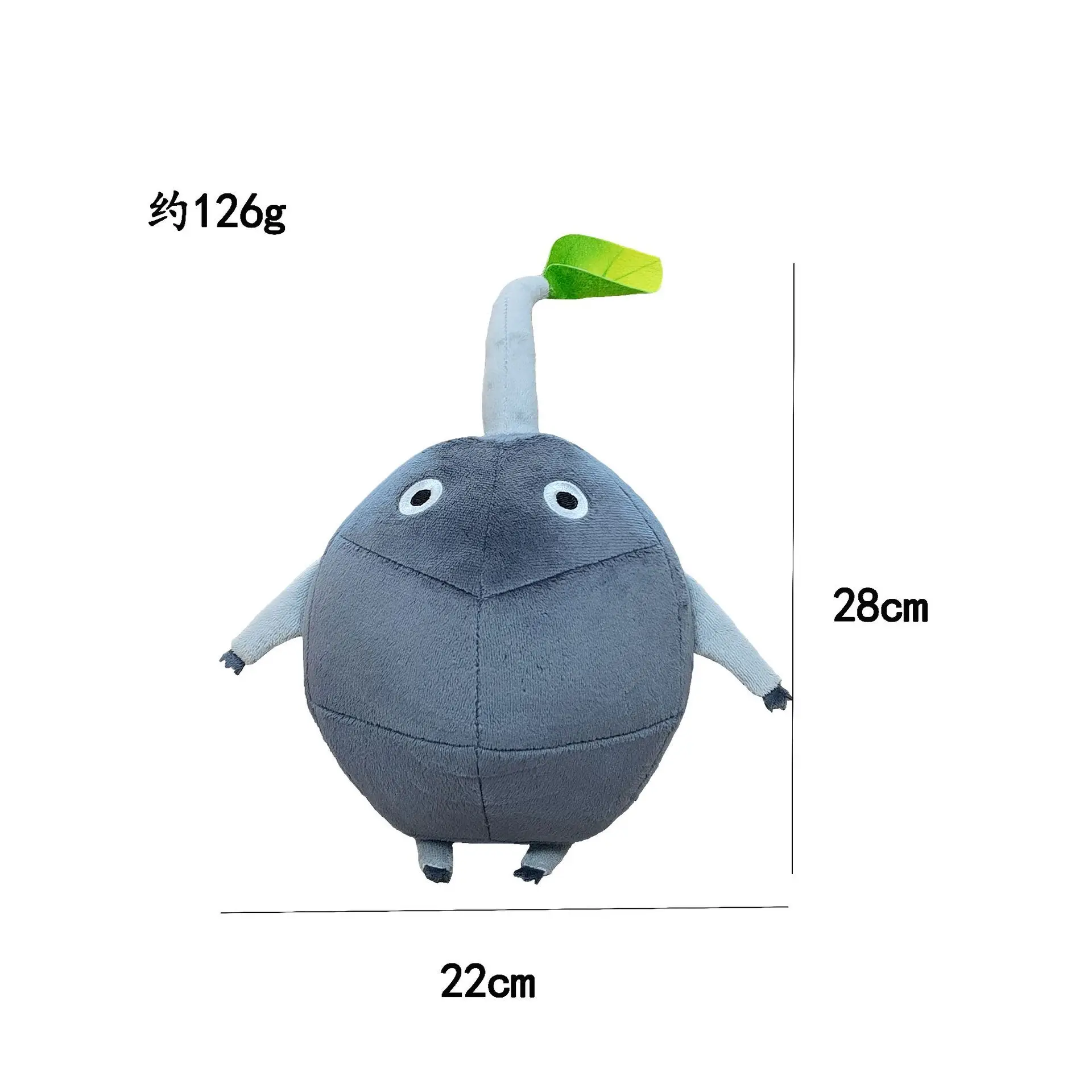 Ice Pikmin Kuscheltiere Rock Pikmin Plüsch Blau Pikmin Plushies Pikmin 4 Plüsch Hundepuppe Spielzeugpflanze – Detail 4