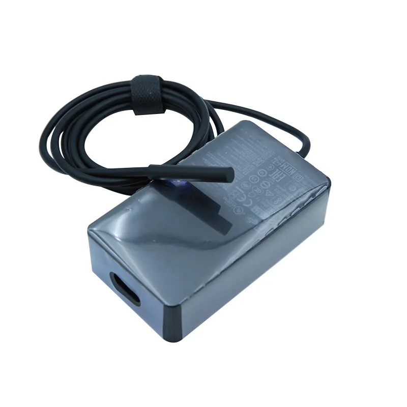 127W 15V 8A Charger for Microsoft Surface Book 3 2 Model 1932 Laptop with DC 5V 1.5A USB