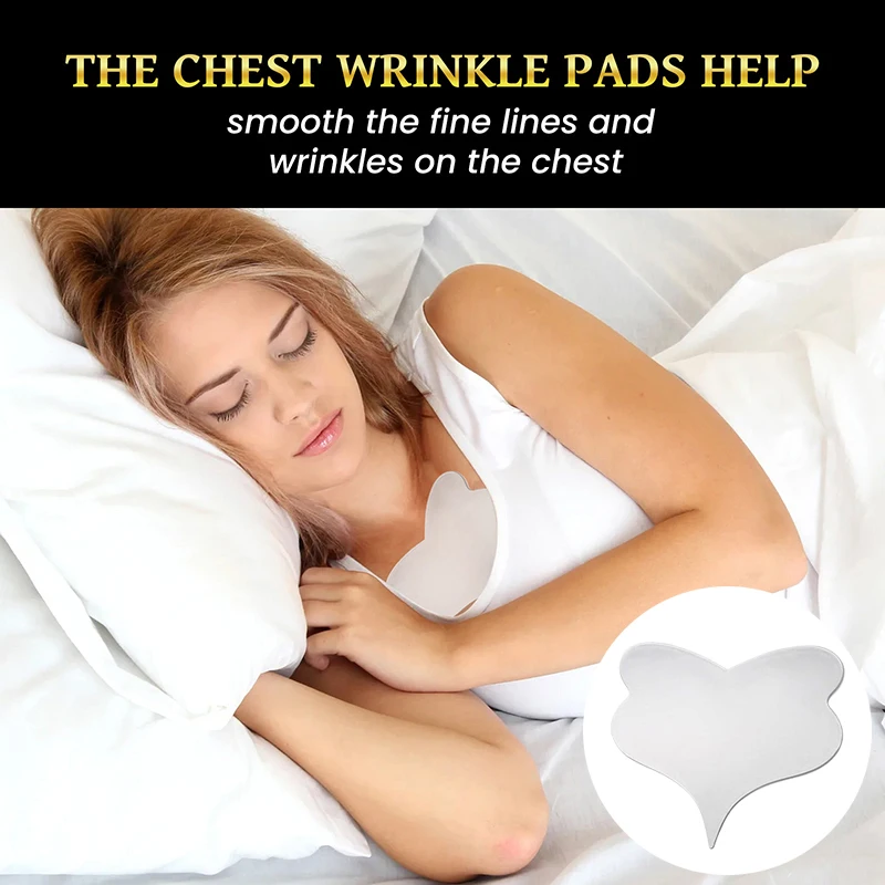 1Pcs Reusable Silicone Anti Wrinkle Patches Chest Wrinkle Removal Sticker Pad Face Lifting Mask Tapes Skin Care skin care device