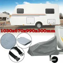 PVC Universal Caravan Hitch Cover Trailer Hitch Lock Covers Waterproof Breathable Tow Hitch Cover For Caravan Tongue Jack Cover