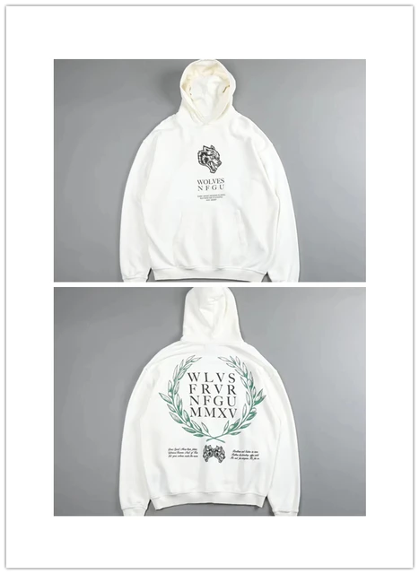 2022 Winter Heren Dikke Fleece Truien Unisex Hip Hop Wolf Print Hoodies  Classics Dik Fluwelen Stoffen Hoodies Oversized S-3XL - AliExpress