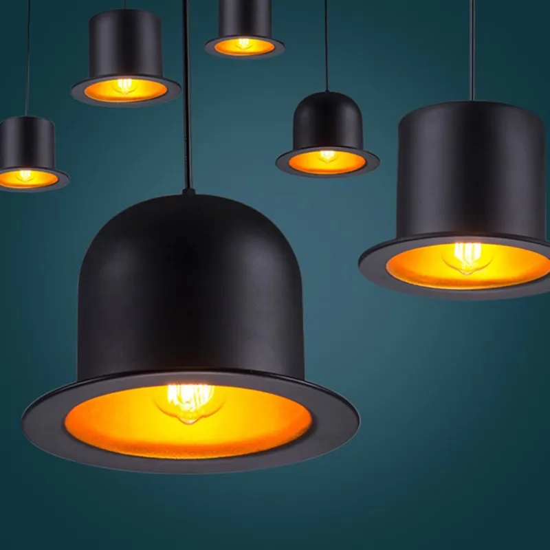 Jeeves Fabric Bowler Hat lamp for 