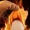 Fleece Gloves with Thick Wool, Wear Resistant, Non-Slip, Plastic Impostated Gloves for Farm and Garden, Keep Warm, Protect Glove 5
