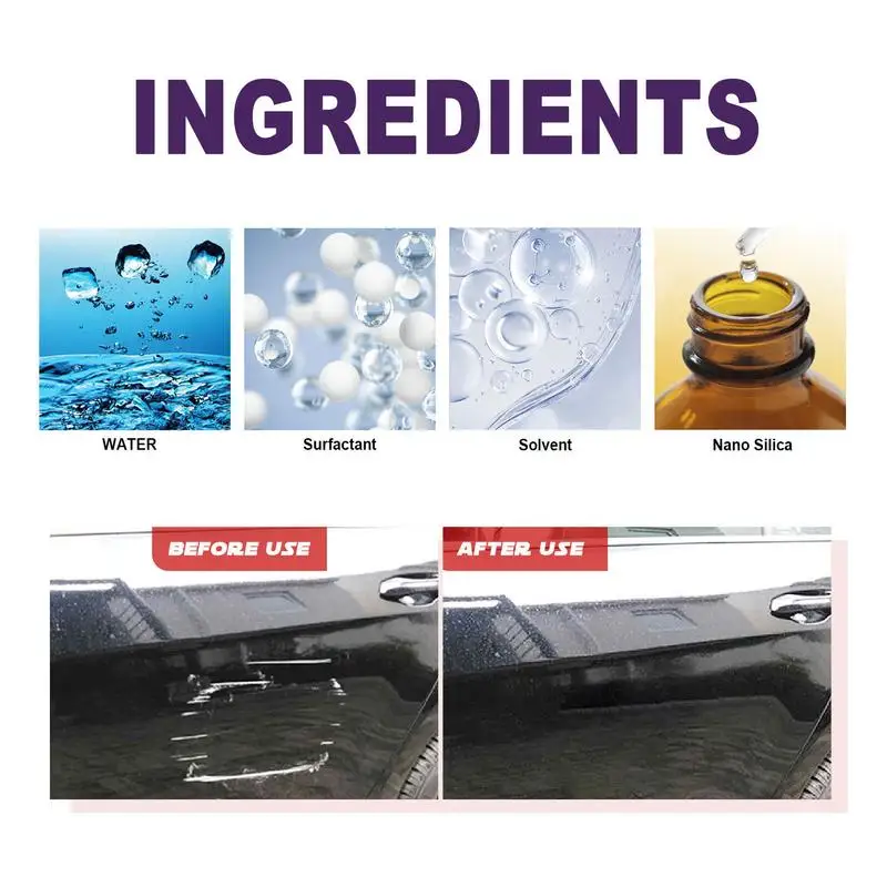Spray Coating Agent 3 In 1 Ceramic Car Coating Agent Polish Ceramic Spray 100ml Shine Protection Safe For Cars