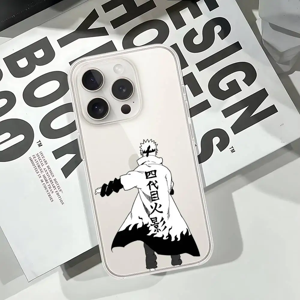 Akatsuki Logo Naruto Transparent Shockproof Phone Case
