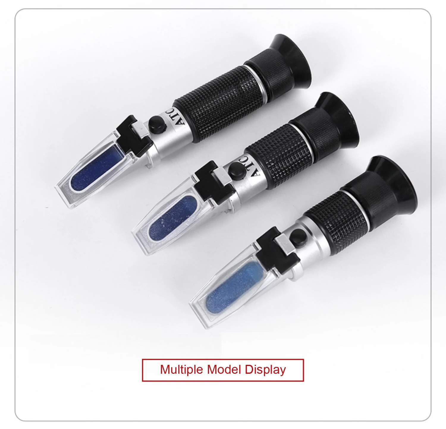 0‑90% ATC Handheld Refractometer Brix Alcohol Refractometer Portable Sugar Conte