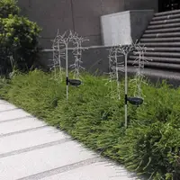 Solar Firefly Lights 160 LED Fairy Garden Lights Waterproof Decorative Landscape Lamp Swaying Solar Firefly Lights Outdoor 1