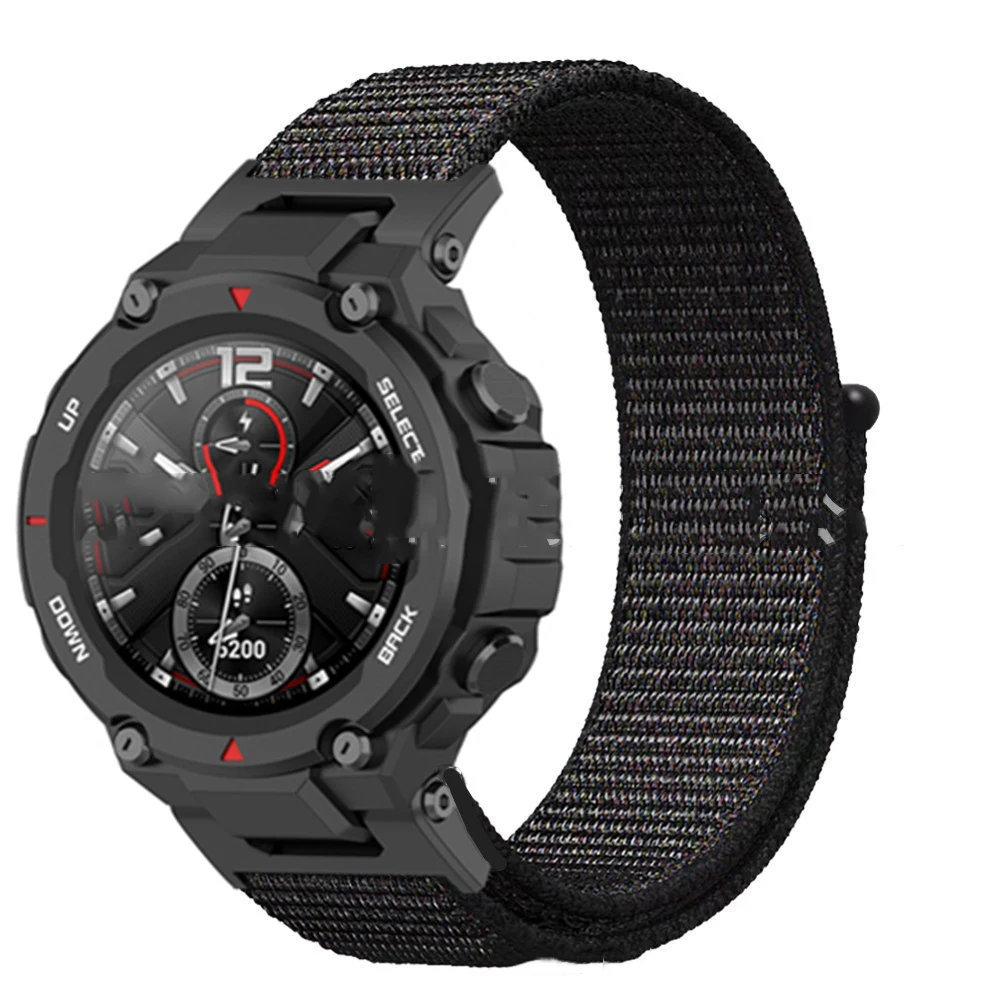 2023 Premium Nylon Huami Amazfit T-Rex 2 Smart Wristband Bracciale Xiaomi Amazfit T-Rex/T Rex Pro 2 Wristband Correa