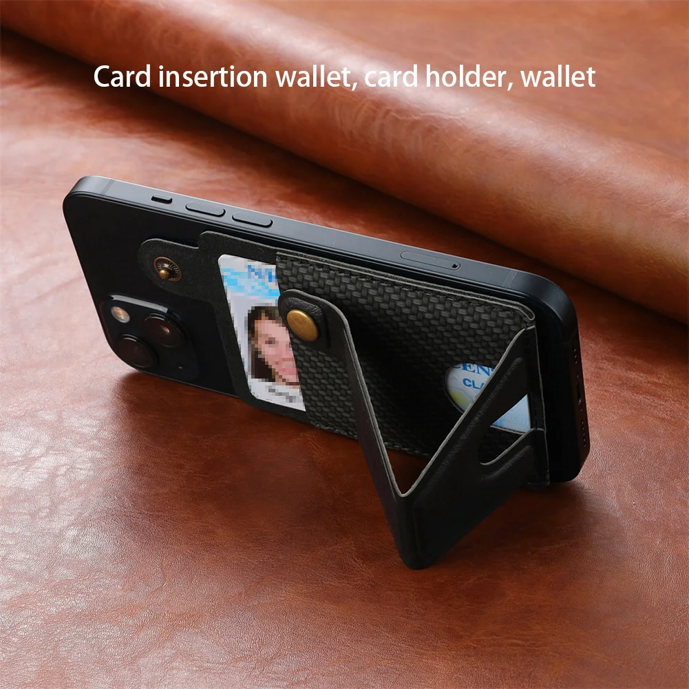 Slim Adhesive Phone Wallet - Stylish Card Holder