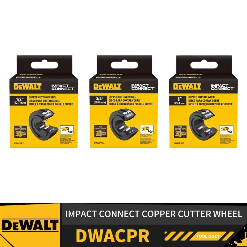 DEWALT DWACPR12 DWACPR34 DWACPR10 Impact Connect Copper Cutter Wheel