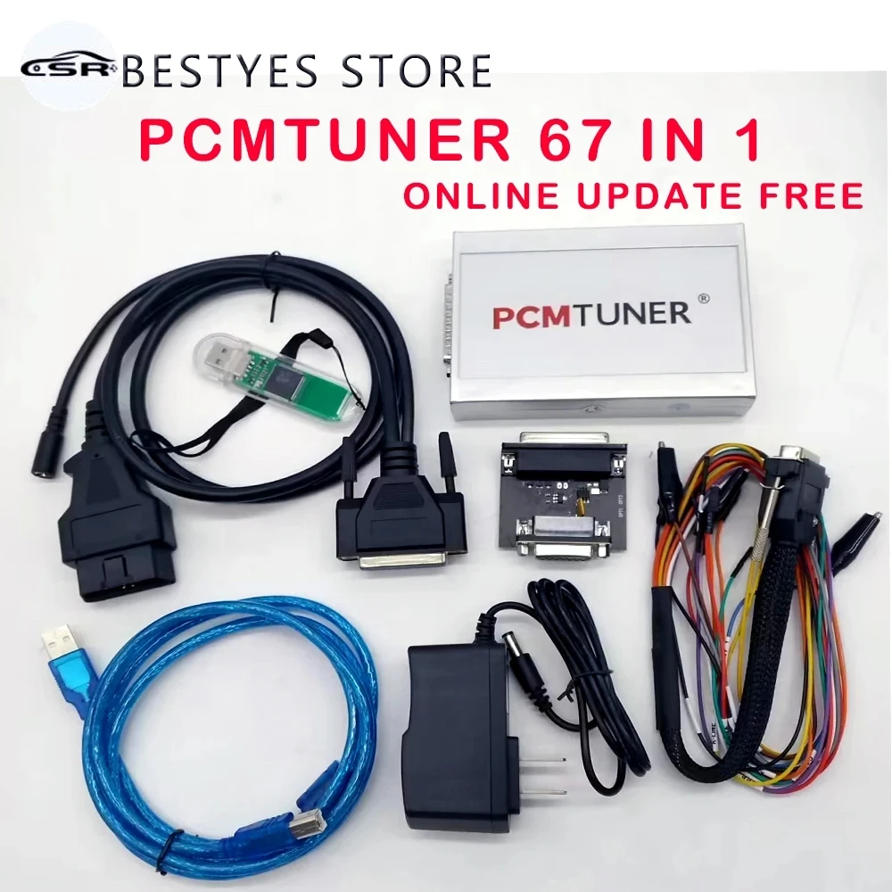 New PCM Tuner ECU Programmer PCMTuner 67 in 1 Full Set Software More Authorizations