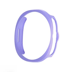 Enhanced Protective Bumper Cover for Galaxy Watch 8 - Hollow Design All-Around Protection (Purple)