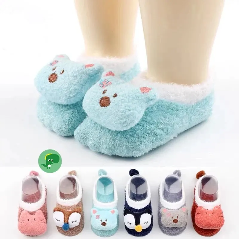 2-Pairs-Baby-Non-Slip-Socks-Infant-Newborn-Antiskid-Grip-Sock-Cute ...