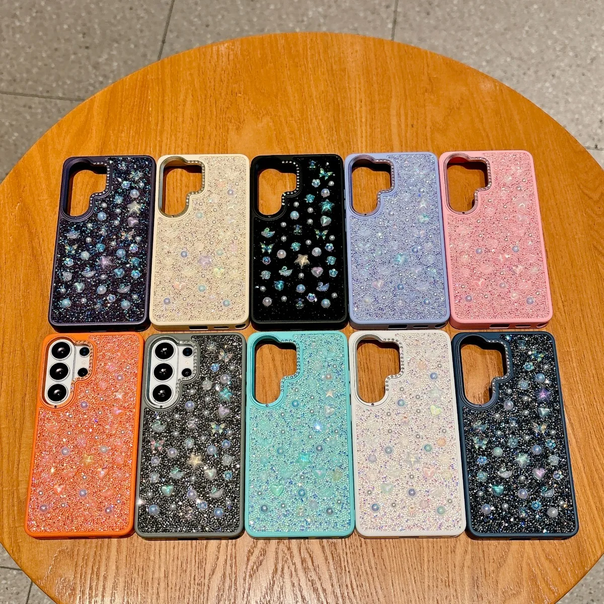 Luxurious Shiny Bling Glitter Diamond Rhinestone Phone Case - Shockproof and Stylish