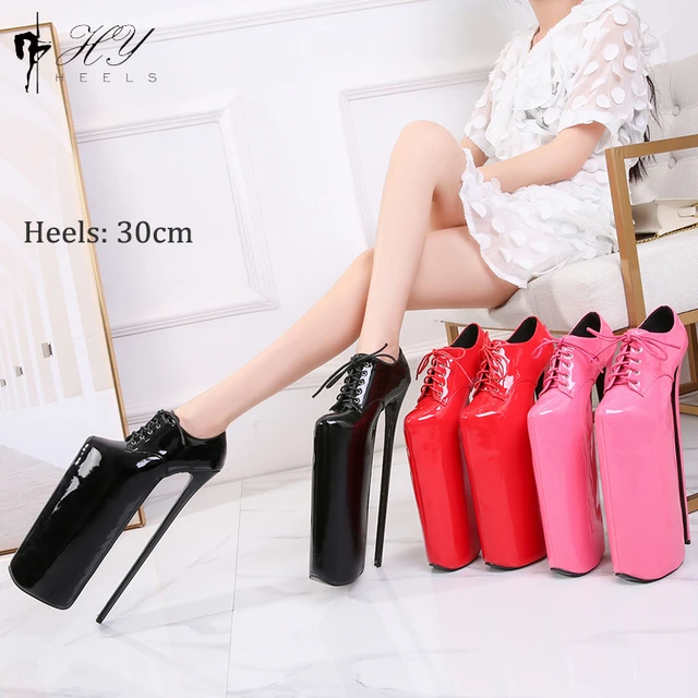 30CM Super High Heels Platform Woman Pumps Sexy Nightculb Party