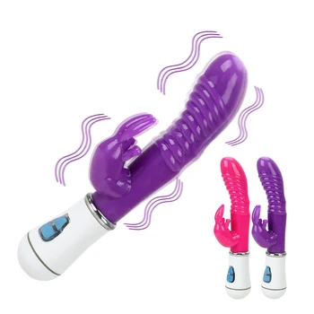 G-spot Massager Rabbit Vibrators Vagina Clitoris Stimulator Dildo Vibrator Female Masturbator Erotic Sex Toys For Women 1