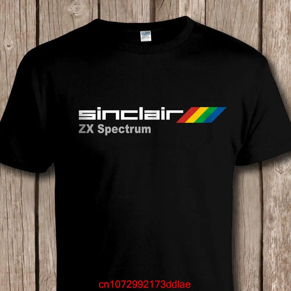 Maglietta Per Computer Spectrum Saintclair Zx Retro Classic 80S Videogiochi Taglie A 5Xl