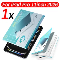Enhanced Tempered Glass Screen Protector with Easy Installation Kit - Bubble & Dust Free, HD Clear (For iPad Pro 11inch )